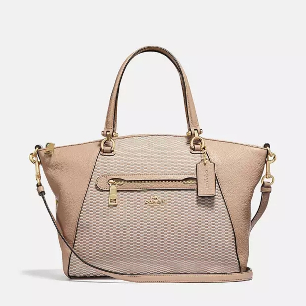 Coach Legacy Jacquard Prairie Satchel